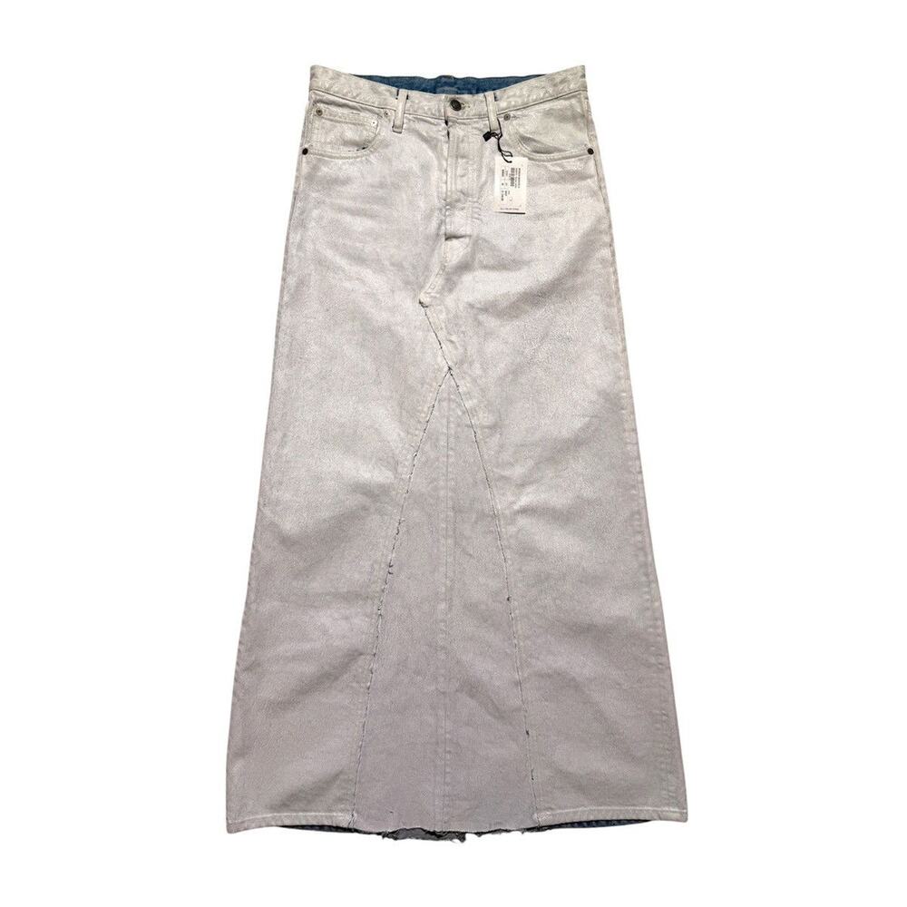 Bianchetto hand painted maxi skirt